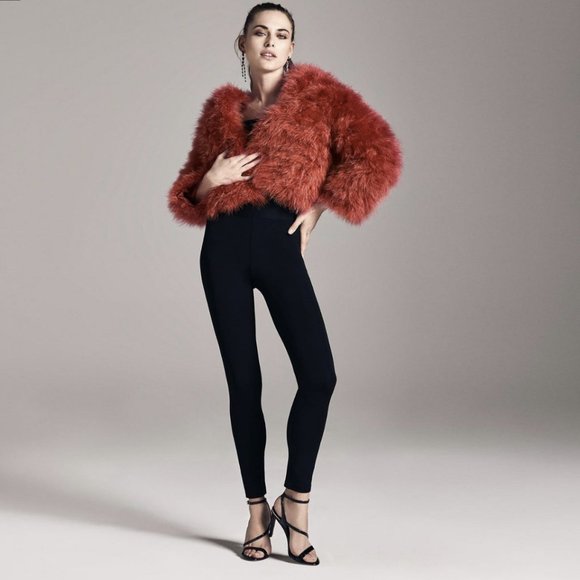 n:PHILANTHROPY Jackets & Blazers - ❌SOLD❌n:PHILANTHROPY Annika Faux Fur Cognac Crop Jacket S